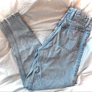 👑RARE 80s Vintage Guess Mom Jeans w/ Ankle Zipper